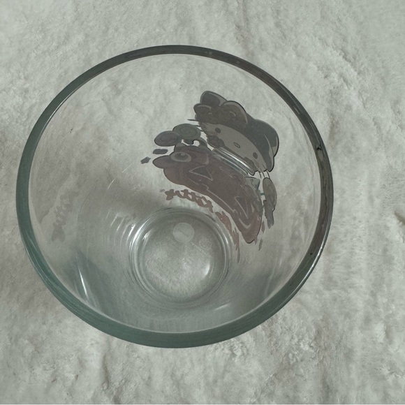 Hello Kitty Halloween Glitter Glassware Cup NEW Tik Tok 16oz Sparkle Glass - Picture 8 of 9